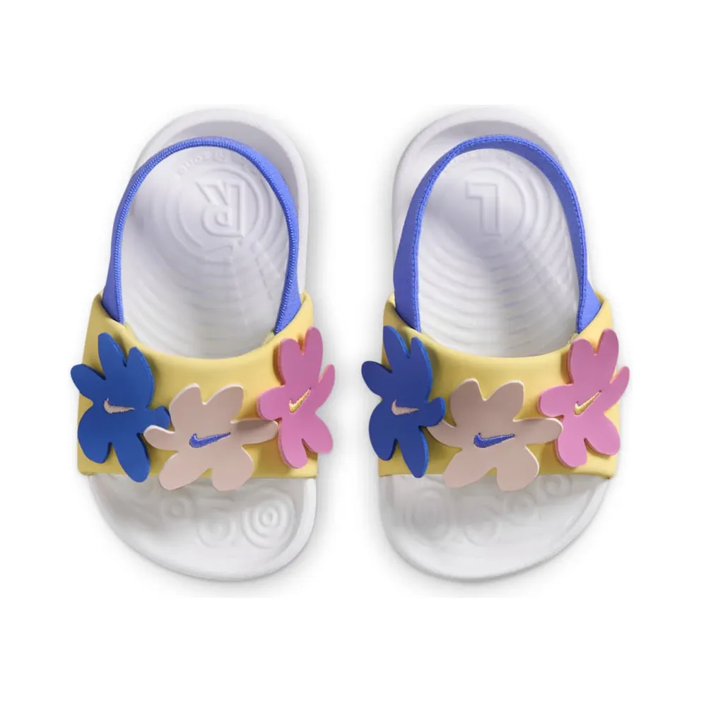 Nike Kawa Slide SE White Sapphire Magenta Soft Yellow (IF3657-100)