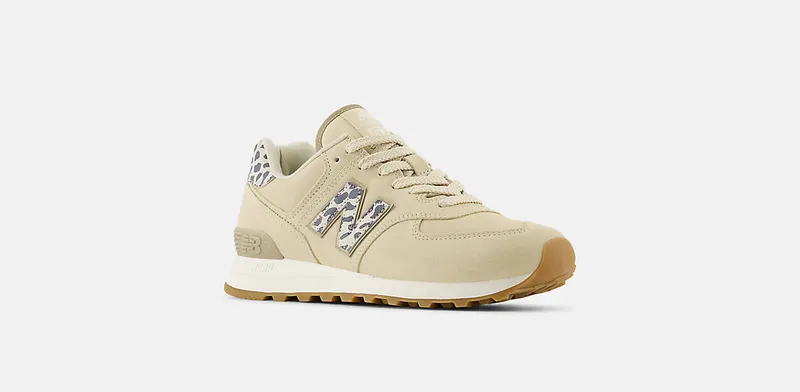 New Balance 574 Sea Salt Leopard (WL574IH2)