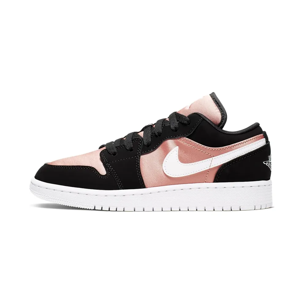 Jordan 1 Low Black White Rose Gold (GS)