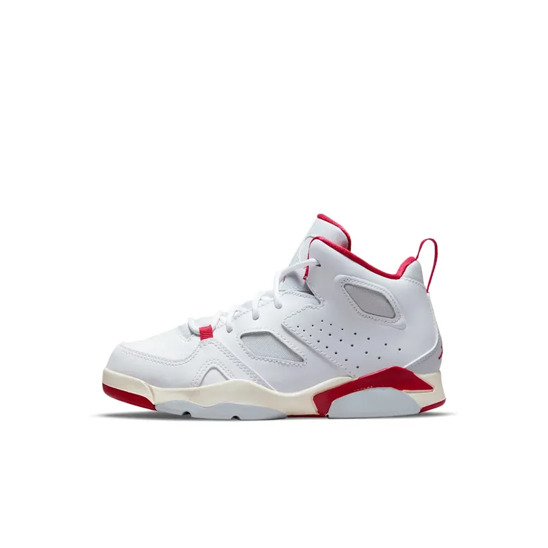 Jordan Flight Club 91 White Pure Platinum Sail Mystic Hibiscus (PS) (DM1686-102)