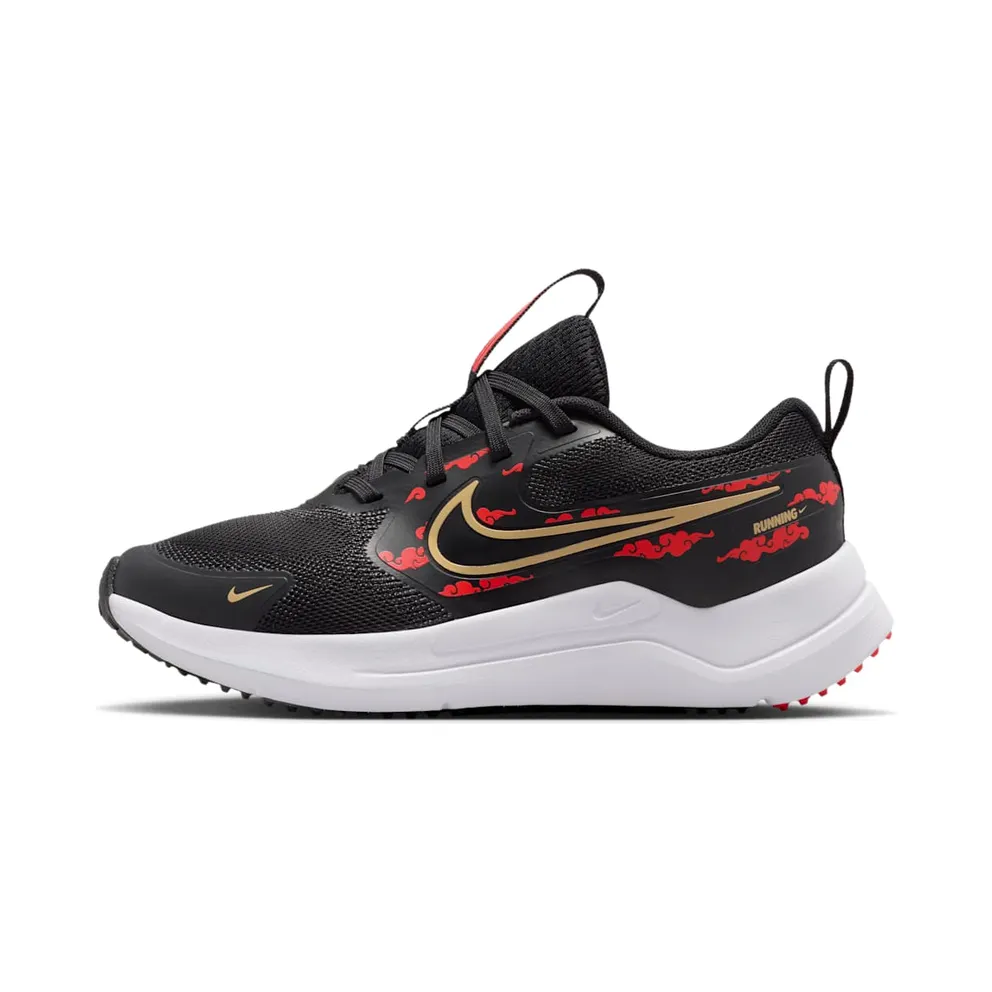 Nike Cosmic Runner Black Red Metallic Gold (IQ1264-001)