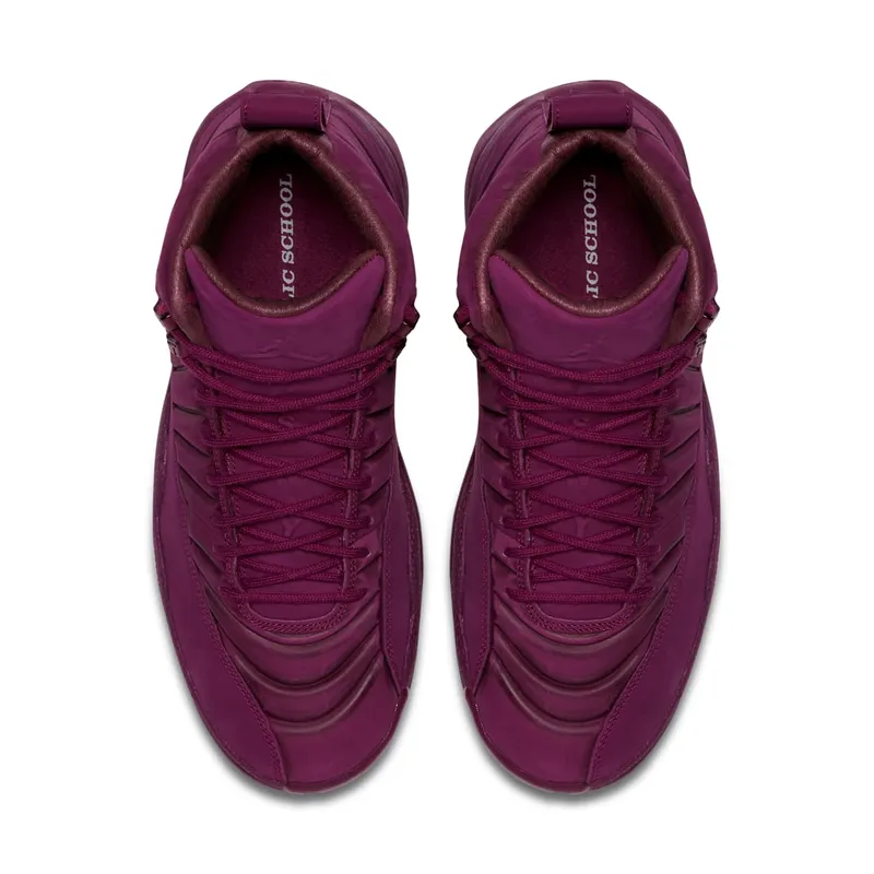 Air Jordan Nike AJ 12 XII Retro PSNY Bordeaux Public School (AA1233-600)