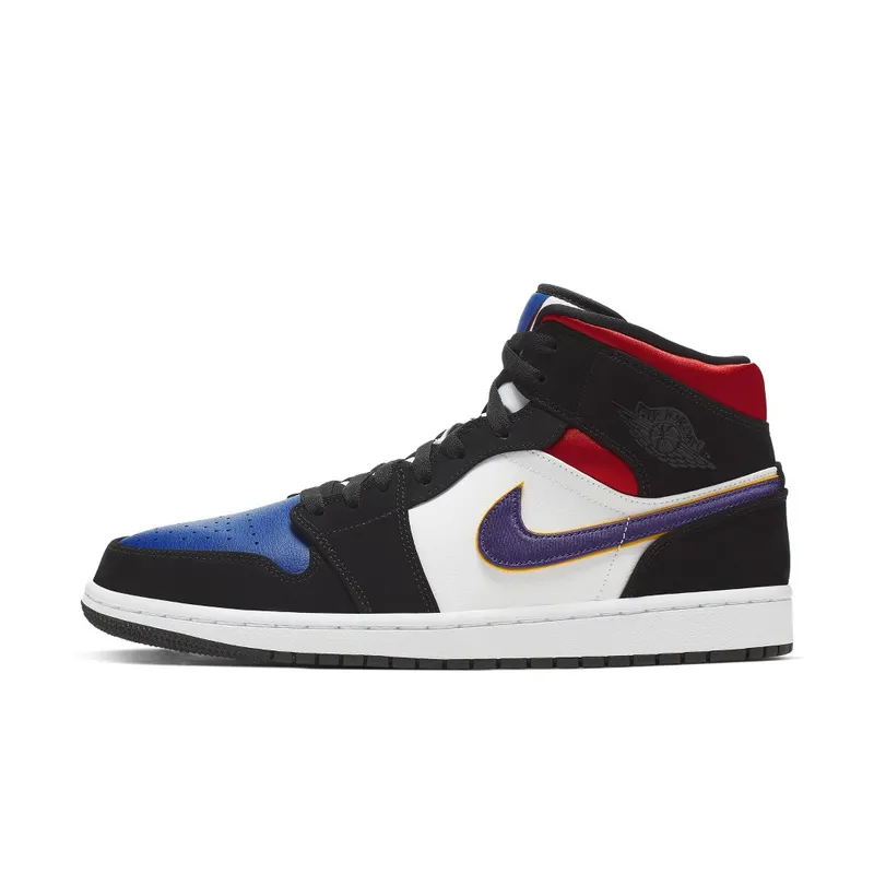 Air Jordan Nike AJ I 1 Mid ‘Lakers Top 3’ (2019) (852542-005)
