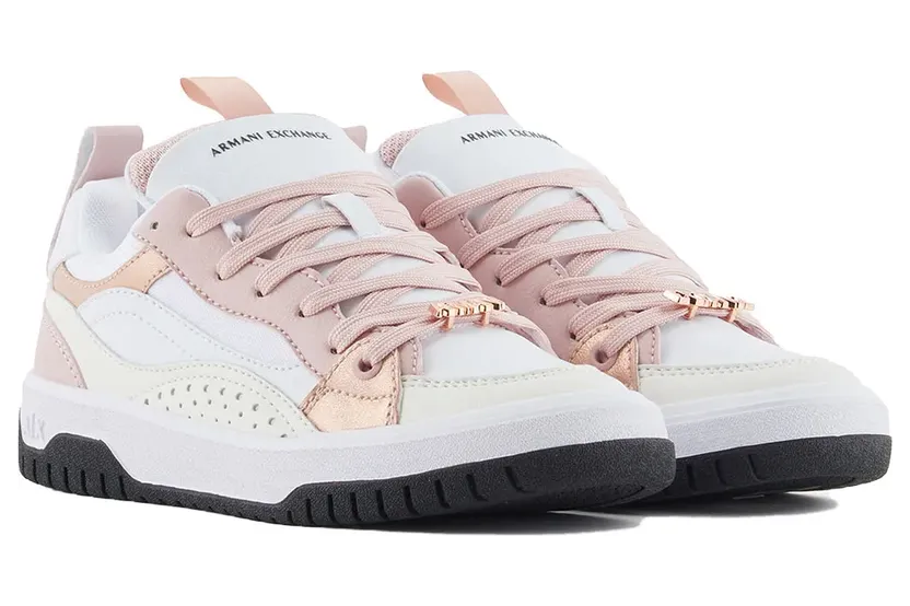 Armani Exchange Armani sneaker Off White / Rose (XDX168XV894S61940)