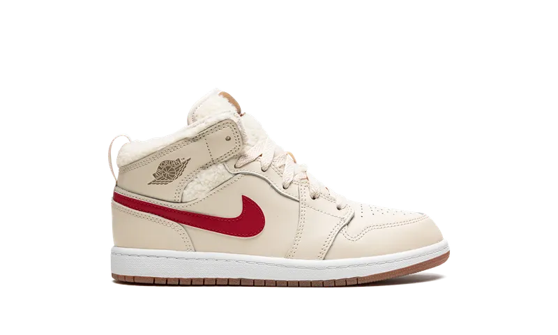 Jordan 1 MID UTL PS “Fleece Pearl White” (DO2208-264)