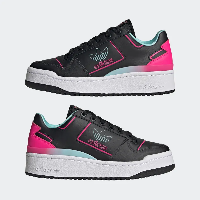 Adidas Forum Bold Core Black / Clear Aqua / Team Shock Pink (GY4667)