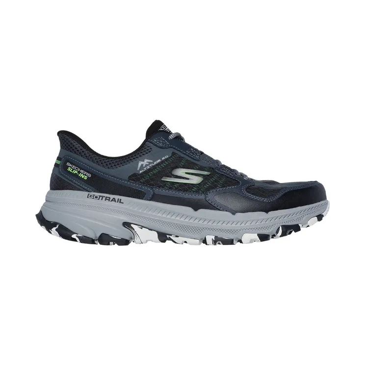 Skechers Slip-ins: GO Run Trail Altitude 2.0 Rocky Hill Black / Grey “Black” (220762 Bkgy) (220762BKGY)