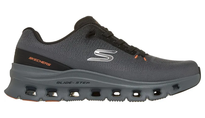Skechers Glide-Step Pro – Waverra Houtskool/Oranje