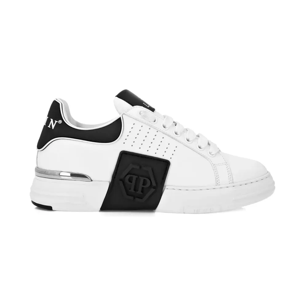 Philipp Plein Sneakers mit Hexagon-Logo – Schwarz (PAESUSC0775PLE005N)