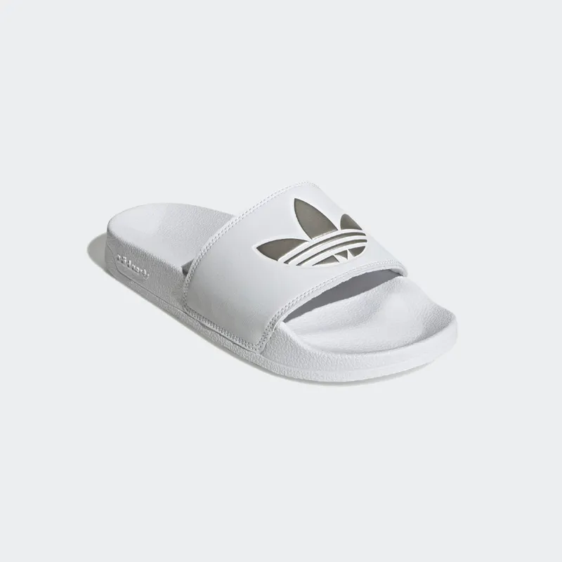 Adidas Adilette Lite Slides Cloud White / Cloud White / Matte Silver (GZ6197)