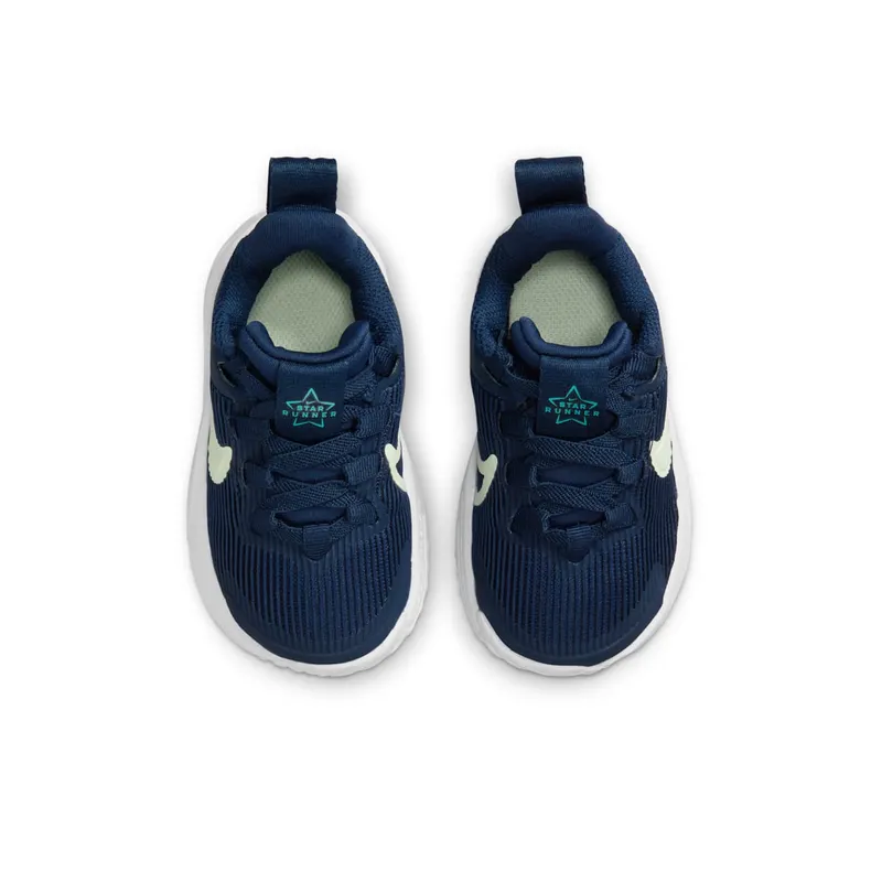 Nike Star Runner 4 Midnight Navy Dusty Cactus White Volt Tint (DX7616-409)