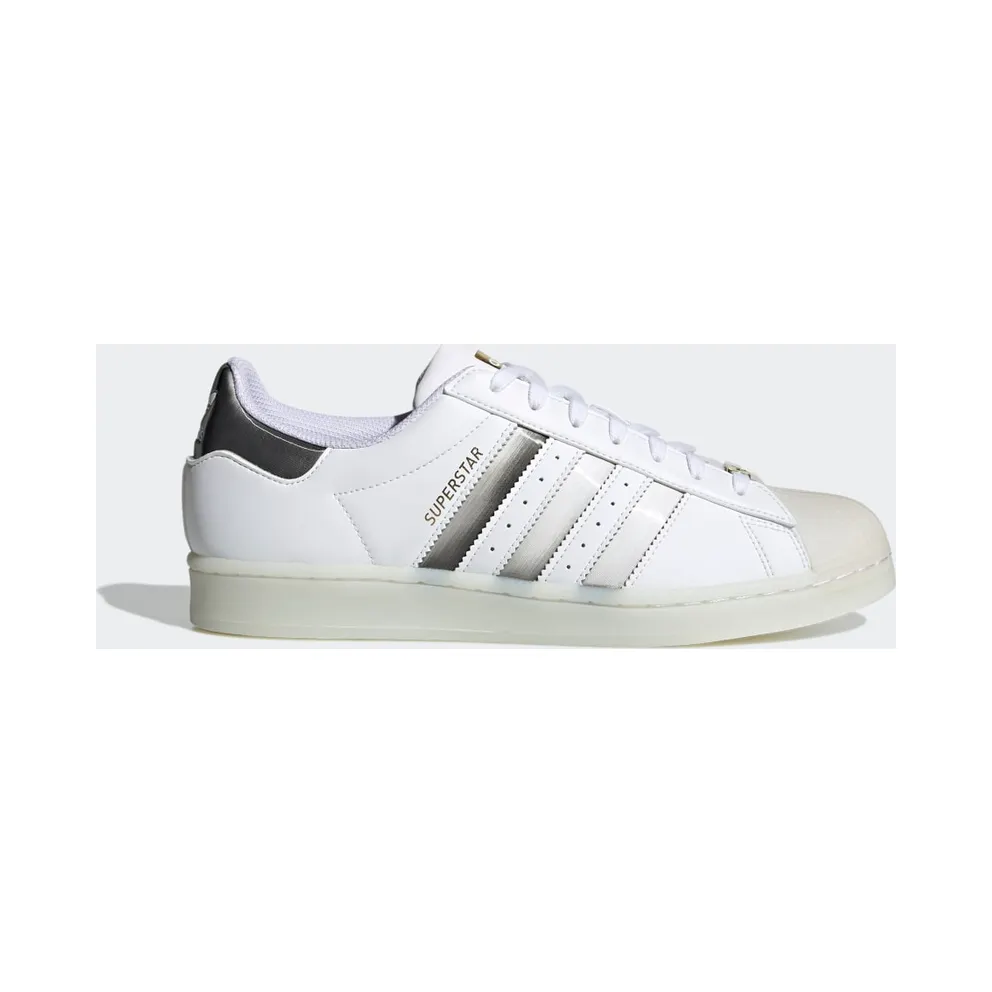 adidas Superstar Schuh Cloud White / Core Black / Gold Metallic (H00233)