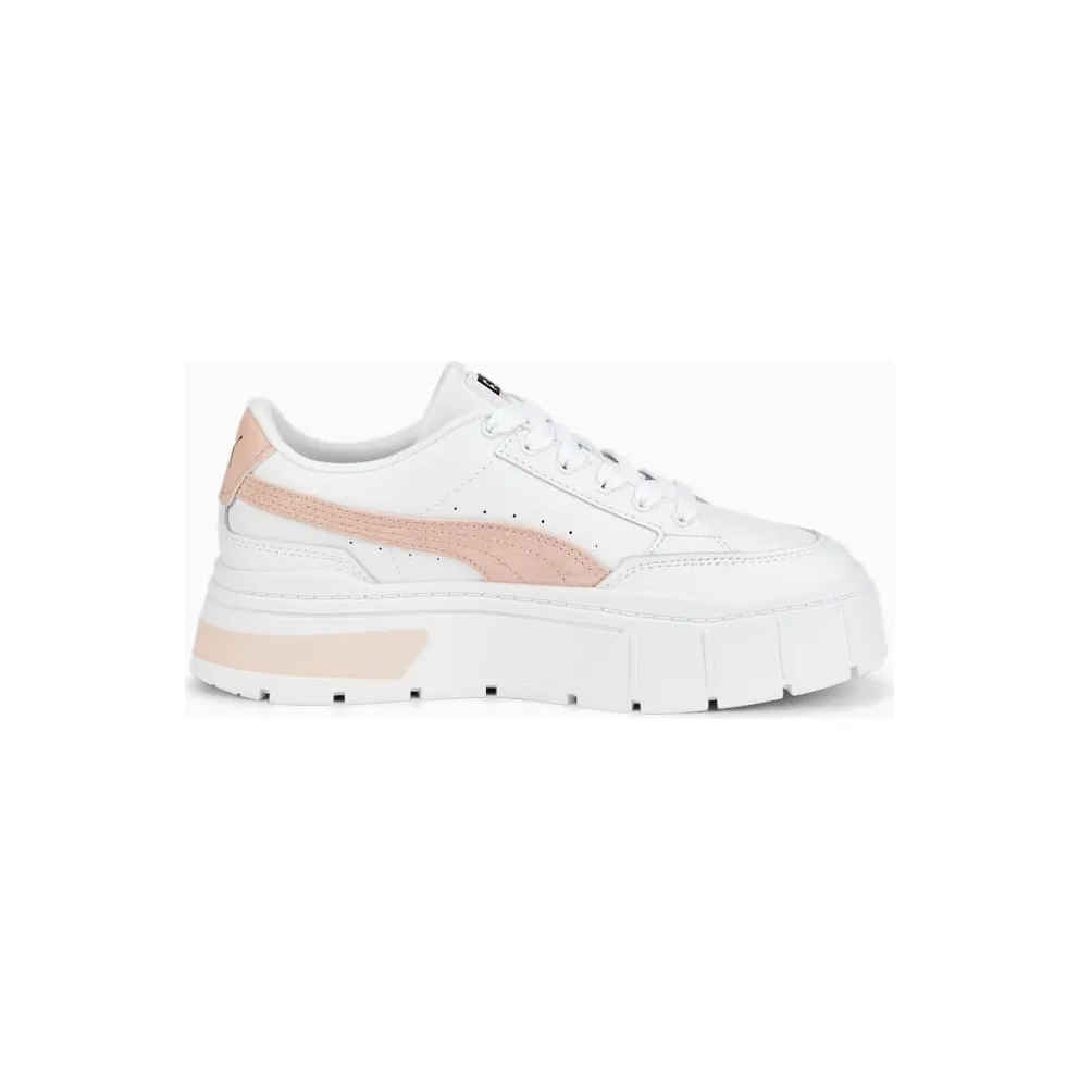 Puma Mayze Stack Damen Weiß/Rosa (384363-02)