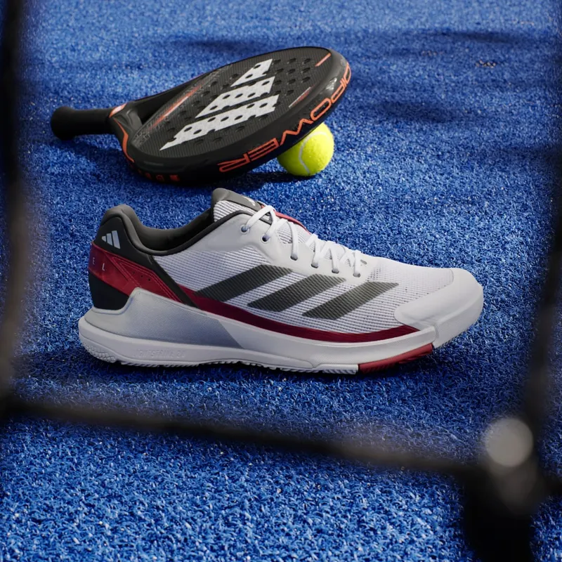Adidas Crazyquick Padel Cloud White / Core Black / Lucid Red (IE3924)