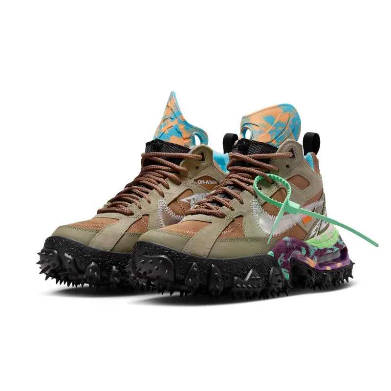 Nike x Off-White Air “Off White/Archaeo Brown/Black/Clear/Off White/Earth” (DQ1615-200)
