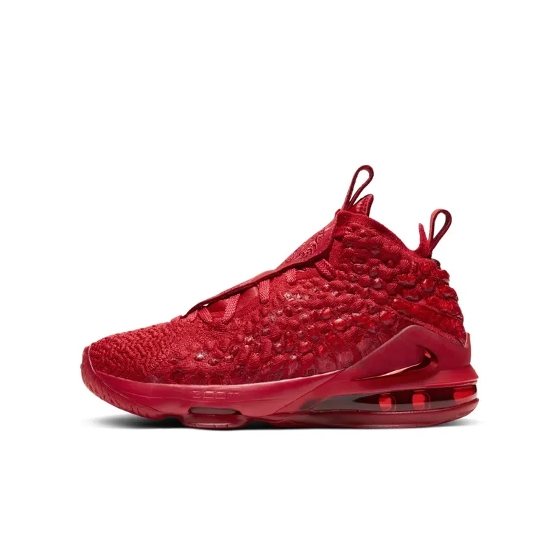 Nike LeBron 17 Red Carpet (GS) University Red/University Red (BQ5594-600)