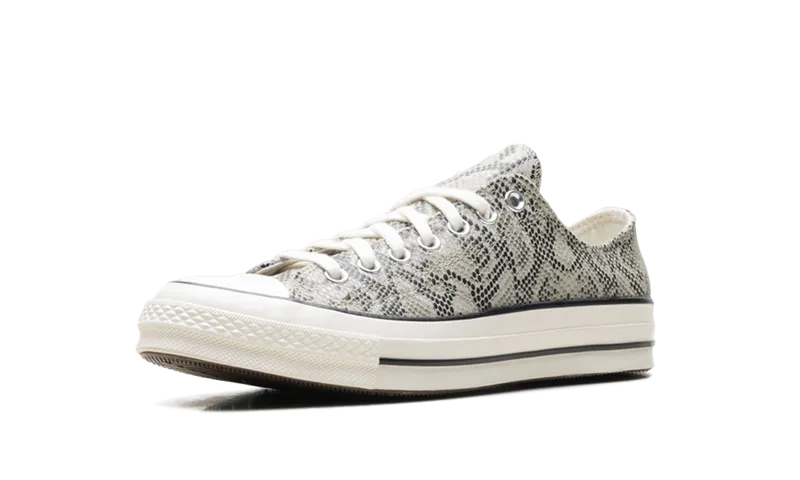 Converse Chuck 70 Low “Snake Pale Surplus / Egret / Black” (A13434C)