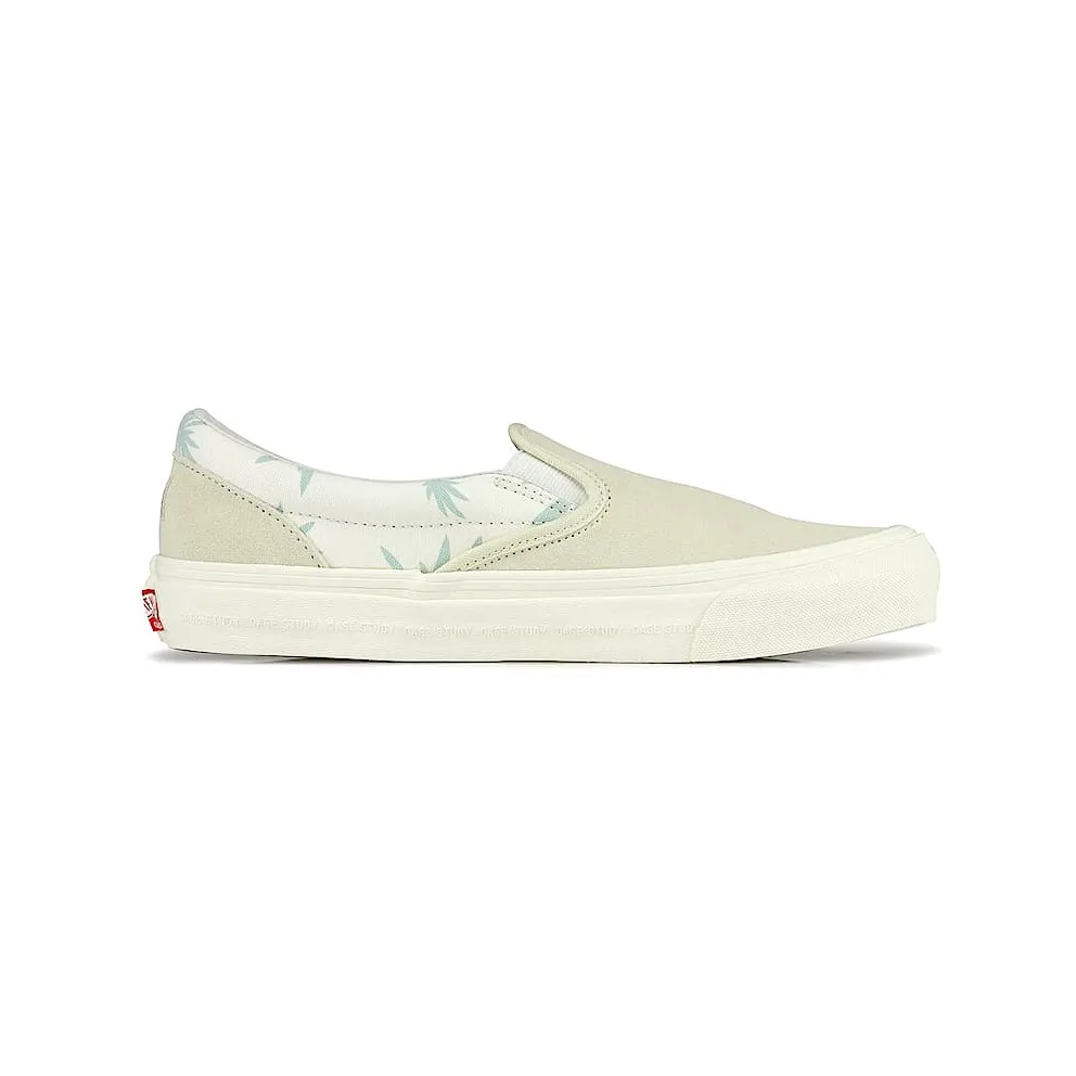Vans Slip-On Modernica Light Blue Repeat Palm Leaf Seed Pearl/Palm Leaf (VN0A45JKVQK)