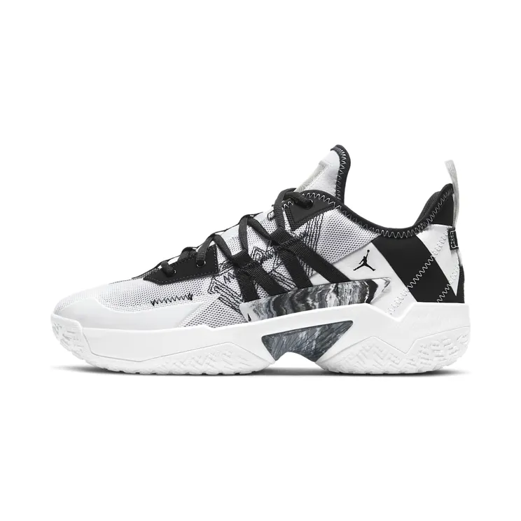 Nike Jordan One Take II “White / Black / Wolf Grey” (CW2457-100)