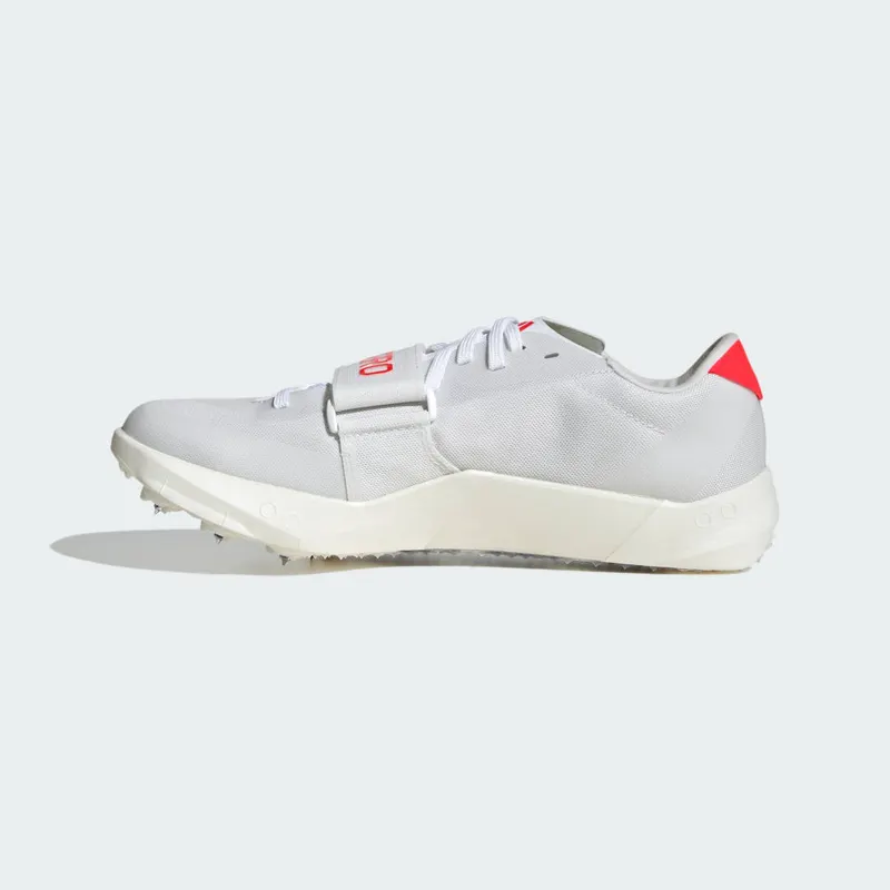 Adidas Adizero TJ/PV Track and Field Cloud White / Core Black / Lucid Red (IH5795)