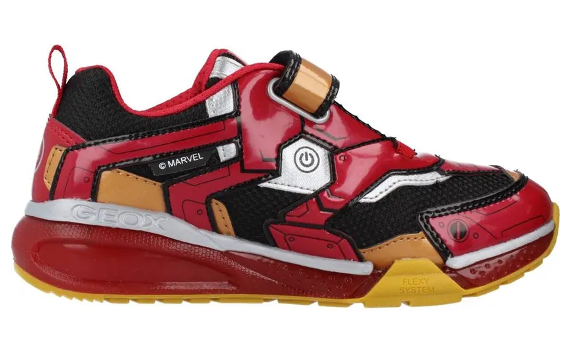 Geox sneaker Black / Red (J35FEC011CEC0048C)