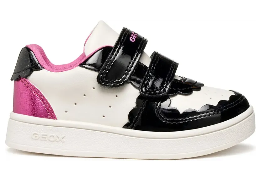 Geox sneaker Wit/Zwart (B555MA05402-C0404)