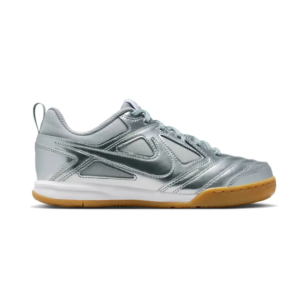 Nike Gato LV8 Metallic Silver White Gum Light Brown (II7084-001)