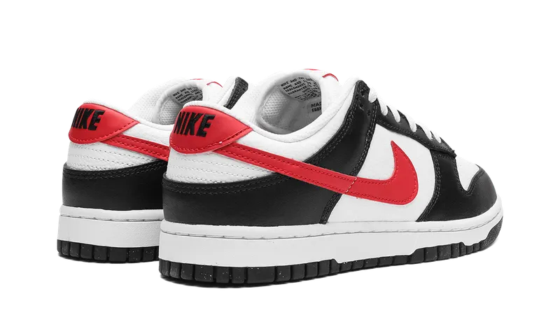 Nike Dunk Low Retro “Red Swoosh Panda” (FB3354-001)
