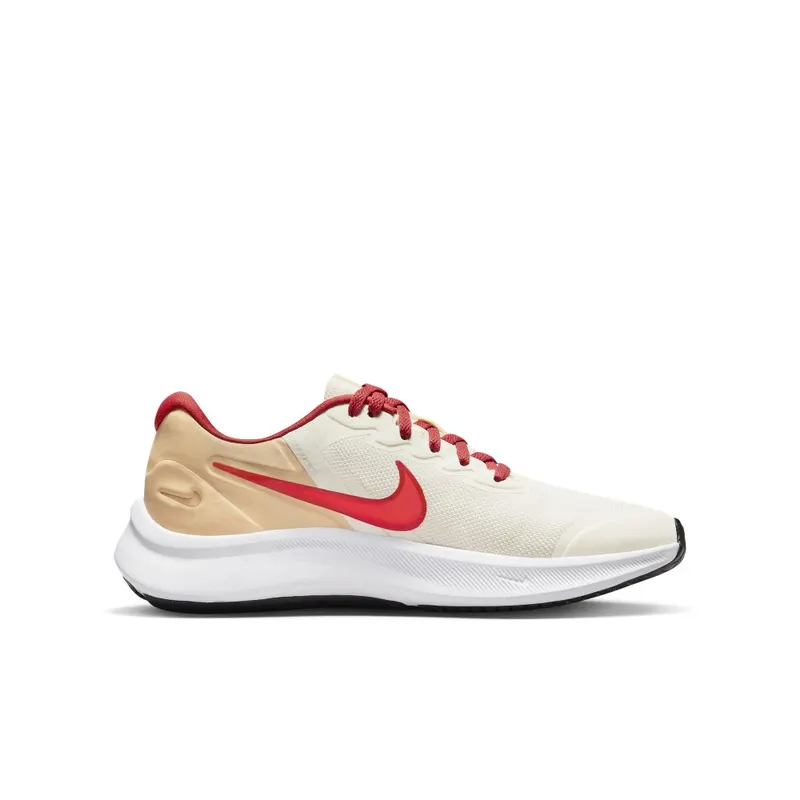 Nike Star Runner 3 Older Kids’ Road Running White (DA2776-101)