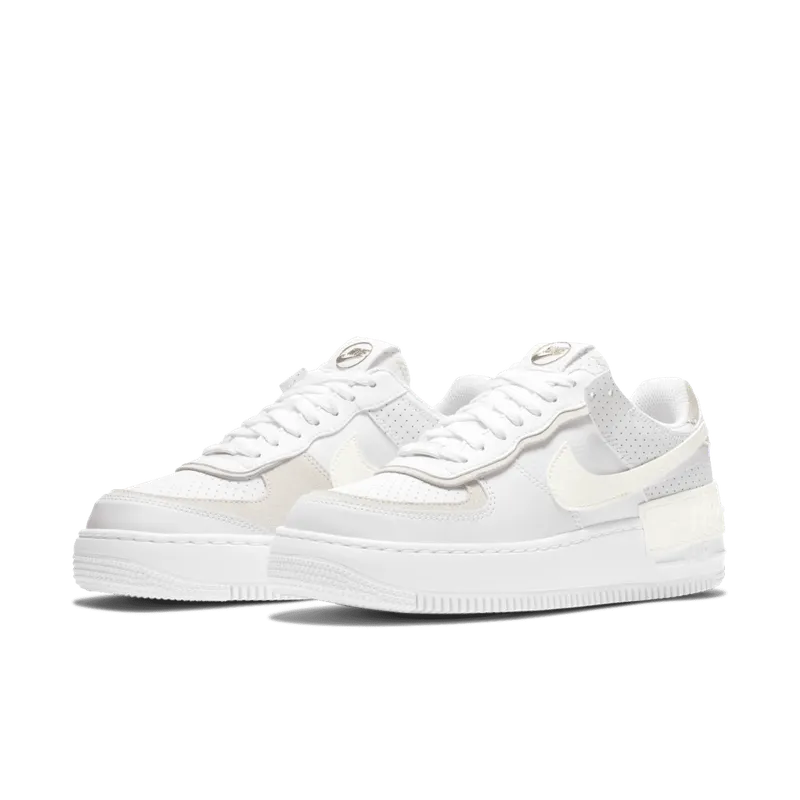 Nike Womens Air Force AF 1 Shadow White Atomic Pink (2020) (CZ8107-100)