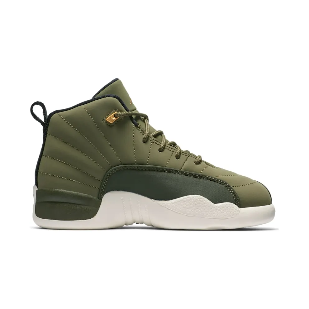 Jordan 12 Retro Chris Paul Class Of 2003 (PS) Olive Canvas/Black-Sail (151186-301)