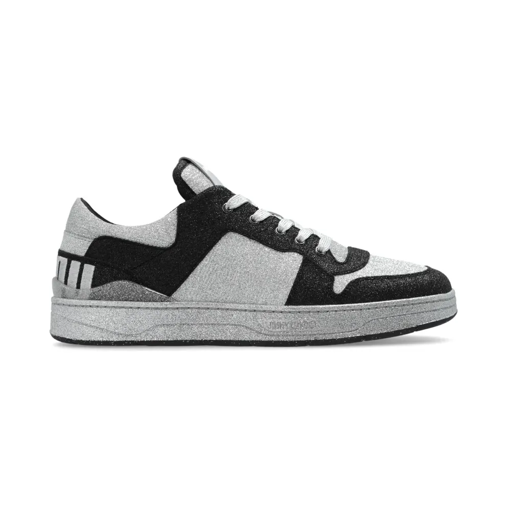 Jimmy Choo Florent M mit Logo-Patch – Black (FLORENTMDJF)