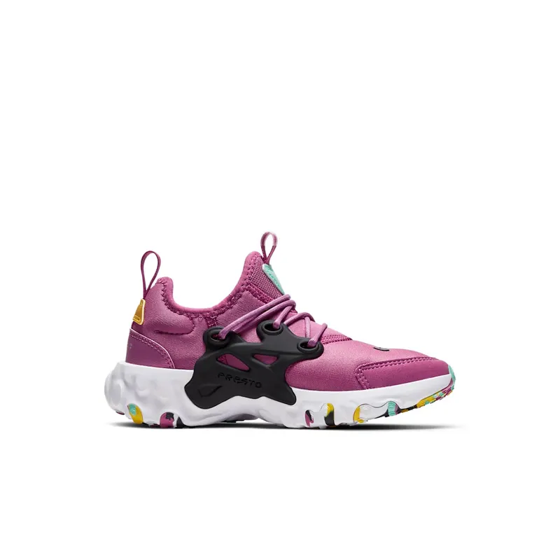 Nike Rt Presto Mc (Ps) Little Kids Style “COSMIC FUCHSIA/BLACK” (CD8140-600)