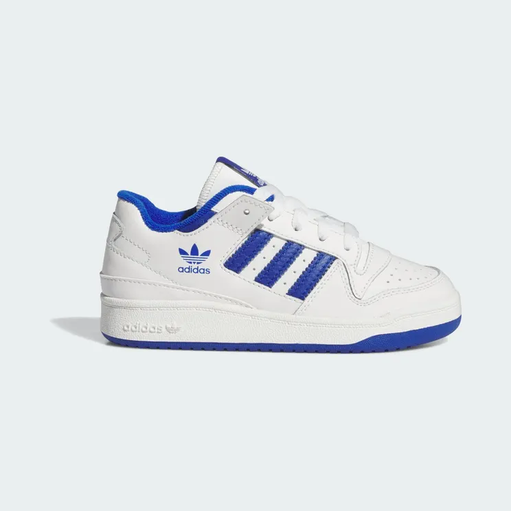 Adidas Forum Low CL Kids Core White / Royal Blue / Core White (IH7922)