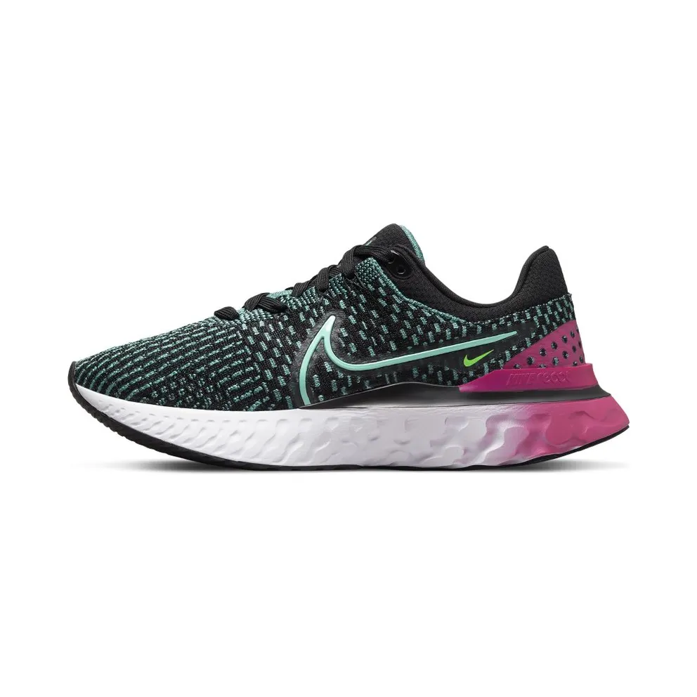 Nike React Infinity Run Flyknit 3 Road Running Black (DD3024-003)