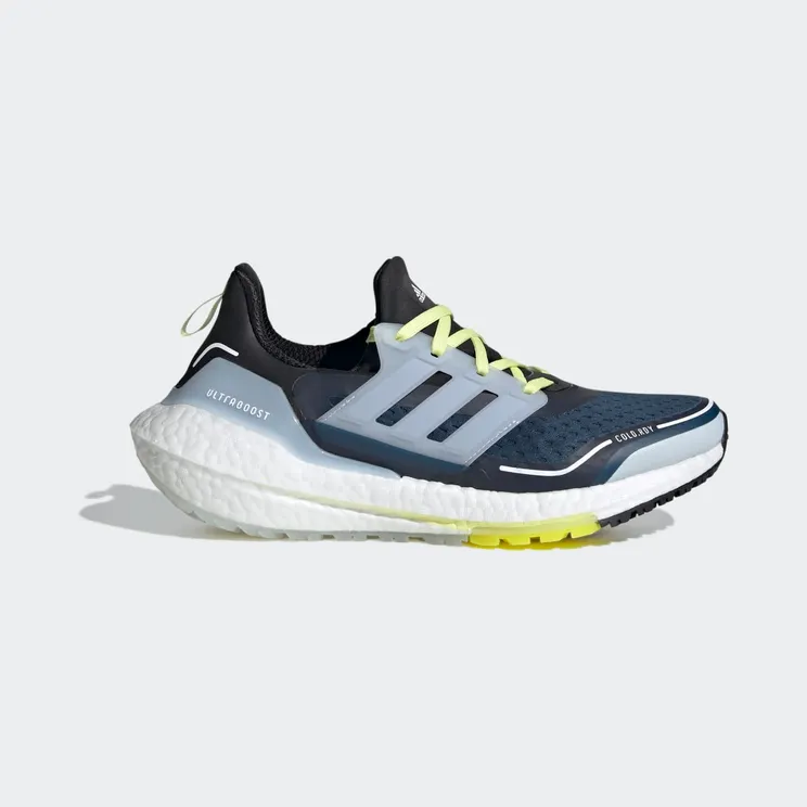 adidas Ultraboost 21 COLD.RDY Crew Navy / Halo Blue / Pulse Yellow (S23754)