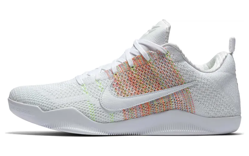 Nike Kobe 11 Elite Low 4KB White Multi Color (824463-199)