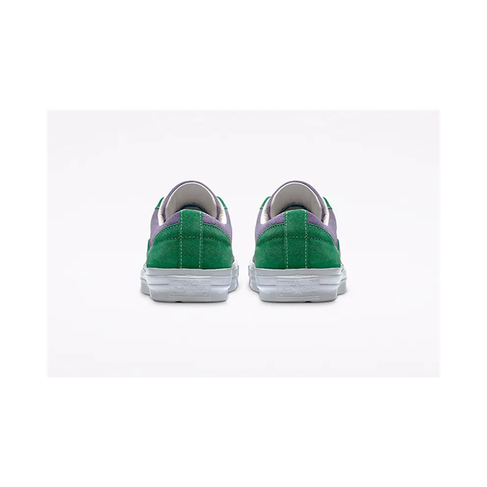 Converse One Star Ox Tyler the Creator Golf Le Fleur Purple Green Purple Heart/Jolly Green (162128C)