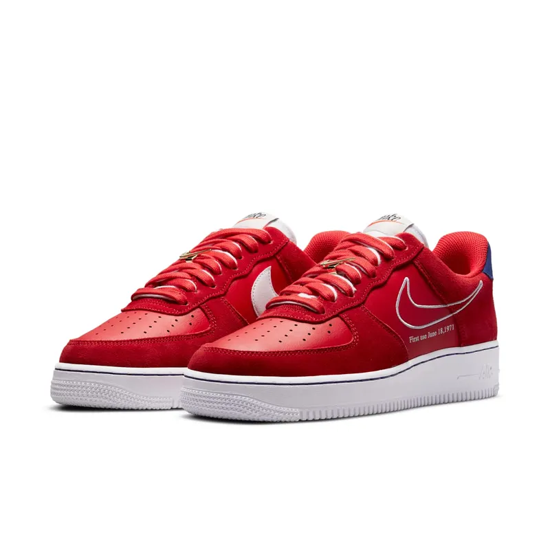 Nike Air Force 1 ’07 LV8 ‘University Red’ – ‘First Use’ (2021) (DB3597-600)