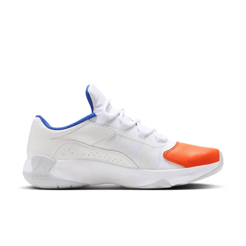 Jordan 11 CMFT Low White Safety Orange Hyper Royal (CW0784-108)
