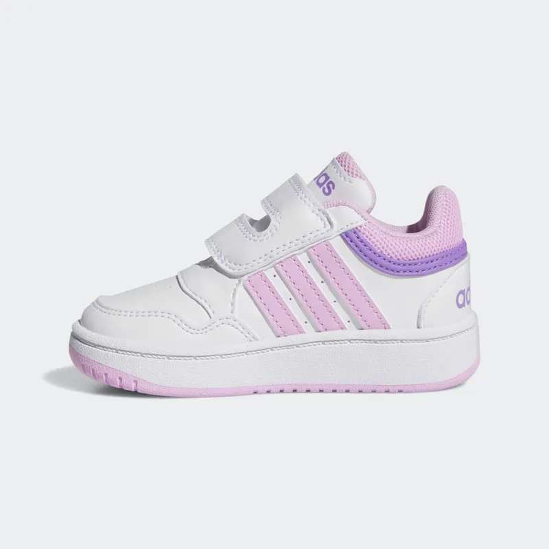 adidas Hoops Cloud White / Bliss Lilac / Violet Fusion (IF7734)