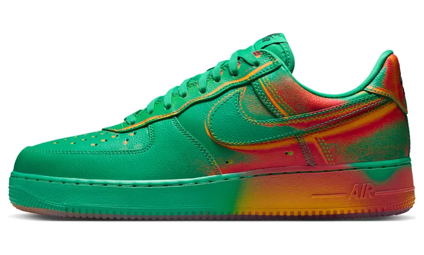 Nike Air Force 1 Low ’07 “Stadium Green Crimson” (IB6834-300)
