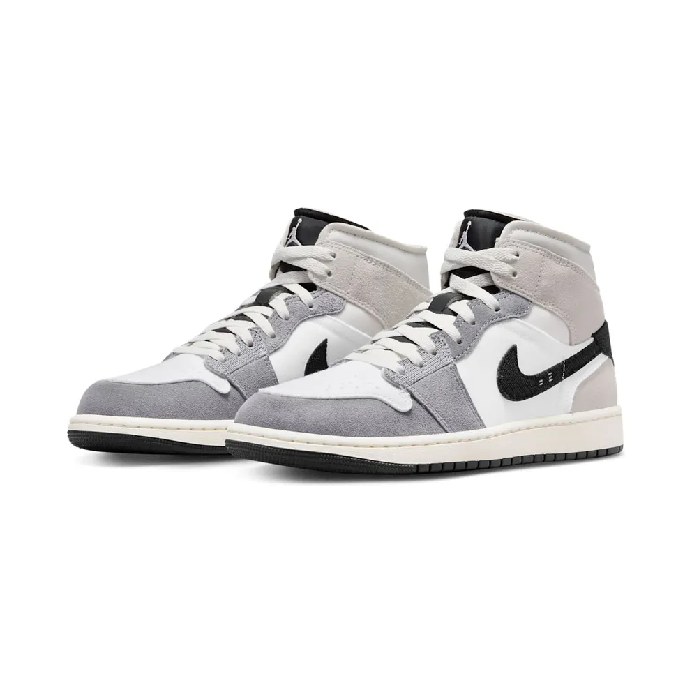 Air Jordan 1 Mid SE Craft “Cement Grey” (DZ4136-002)