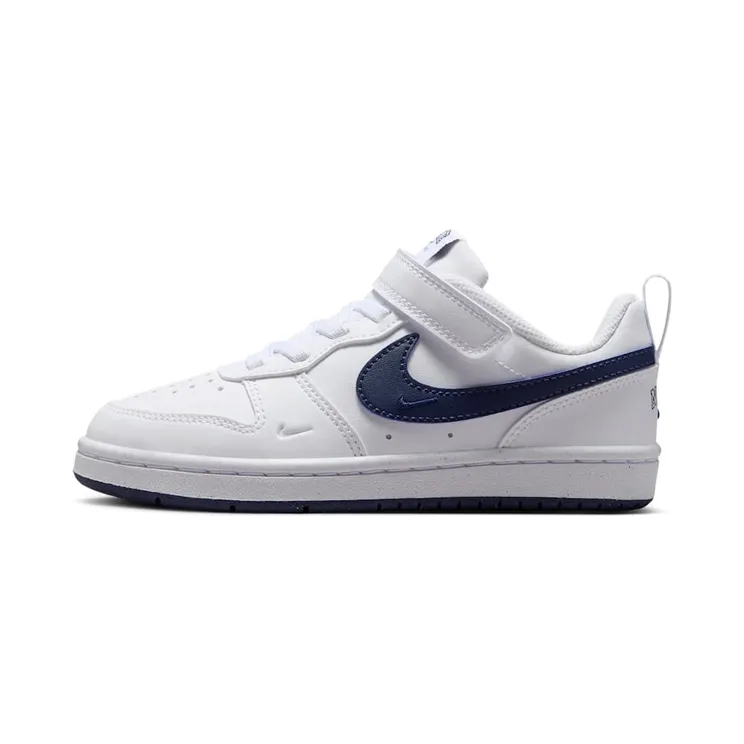 Nike Court Borough Low PS ‘White Midnight Navy’
