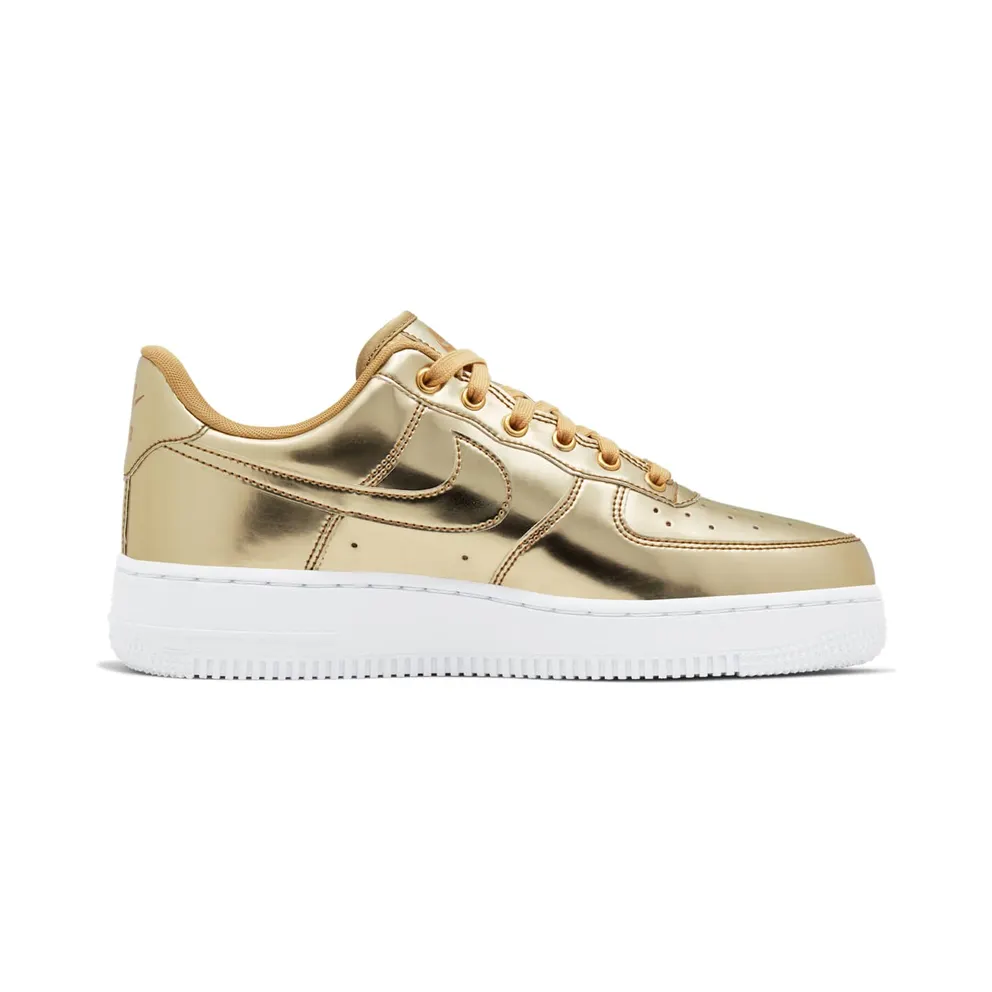 Nike Air Force 1 Low Metallic Gold (W) Metallic Gold/White-Club Gold (CQ6566-700)
