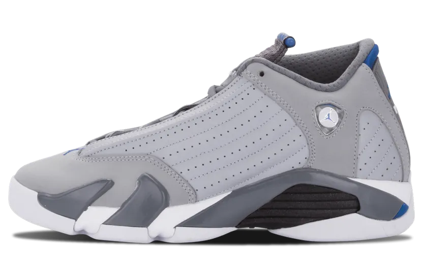 Air Jordan 14 Retro BG Wolf Grey (487524-004)