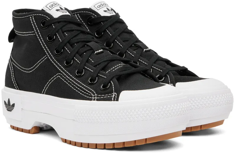 Adidas Nizza Trek Core Black / Cloud White / Gum (GZ8857)