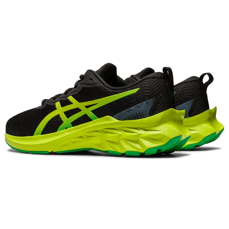 Asics NOVABLAST 2 GS Black/Lime Zest (1014A235.004)