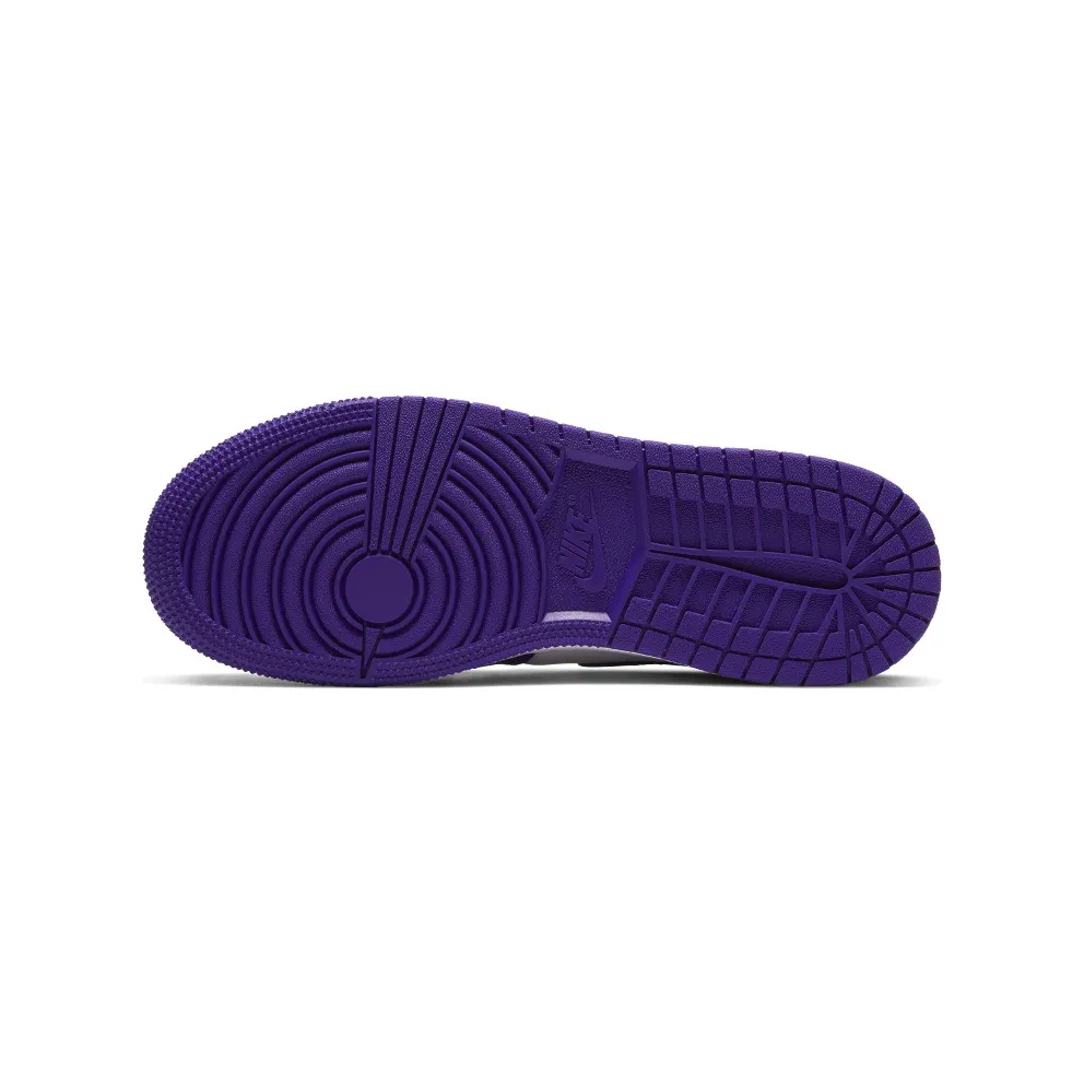Air Jordan 1 Retro High Court Purple White (GS) (575441-500)