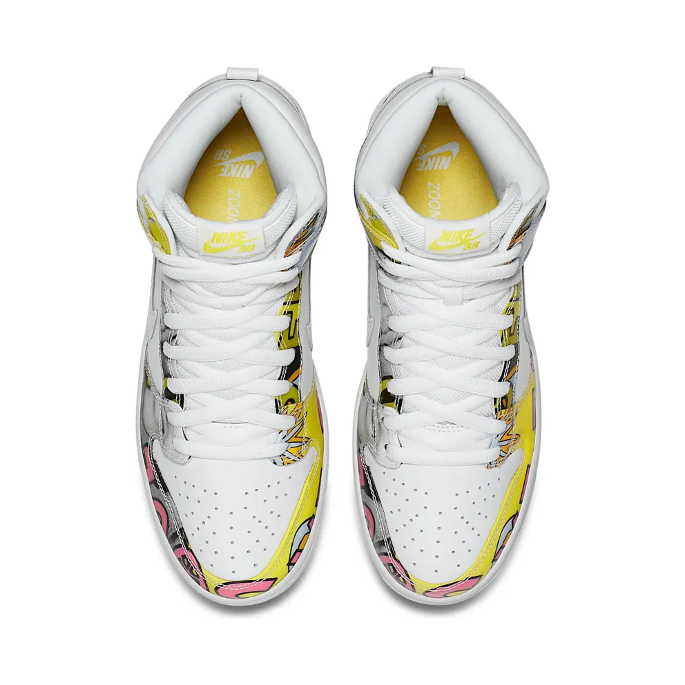 Nike Dunk SB High De La Soul (2015) White/Firefly (748751-177)